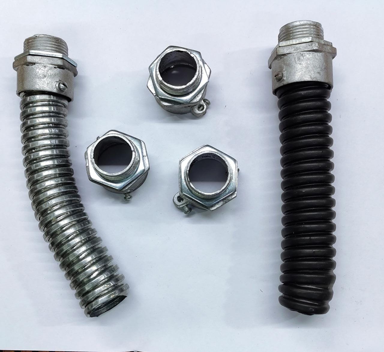 FLEXIBLE GALVANISED CONDUIT AND FLEXIBLE PVC CONDUIT